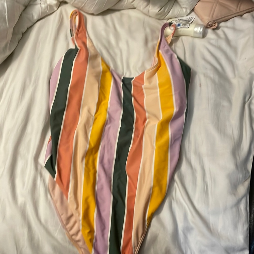 Color full swimsuit